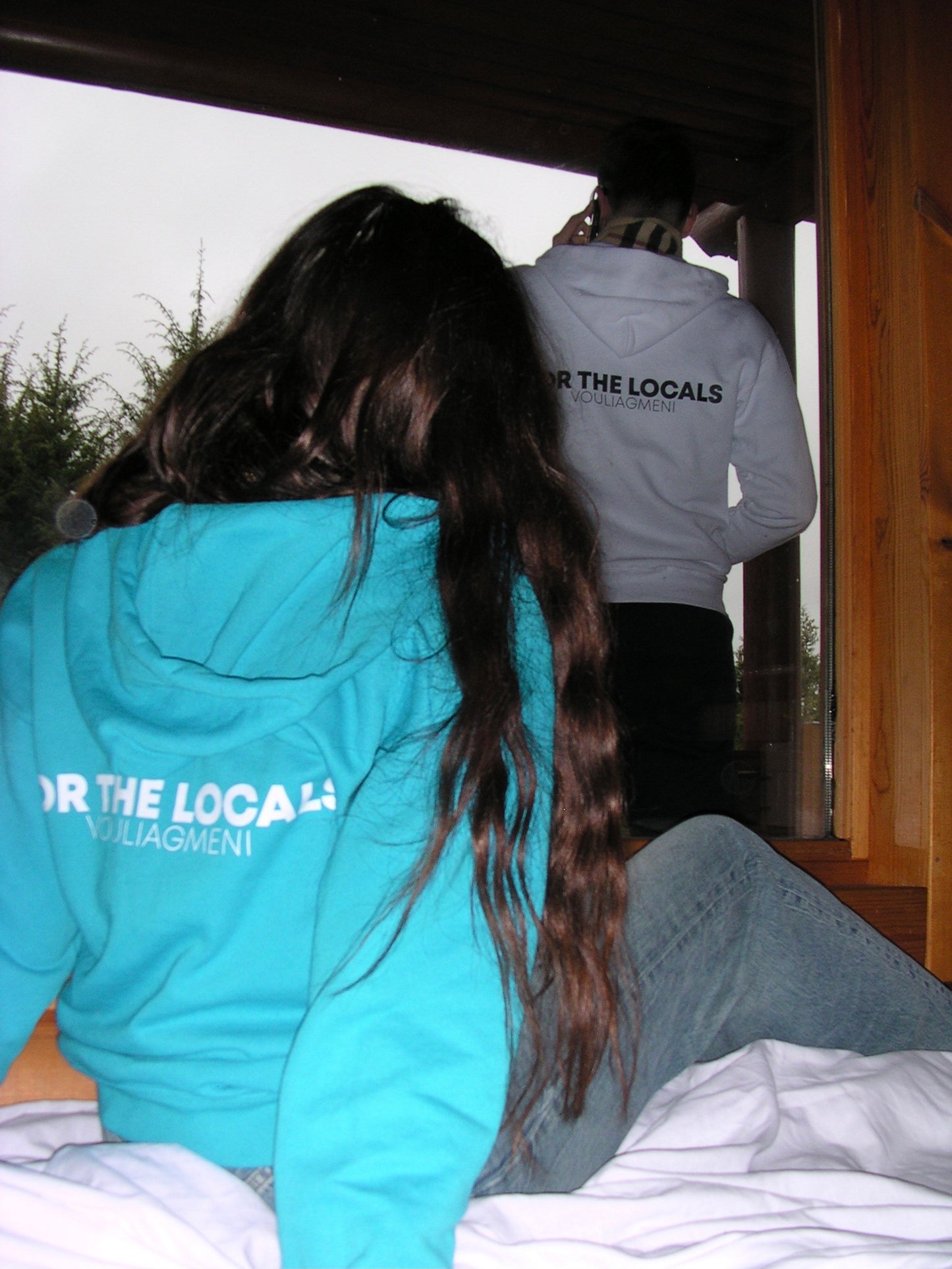 Vouliagmeni Zip-Up (Azure Blue)