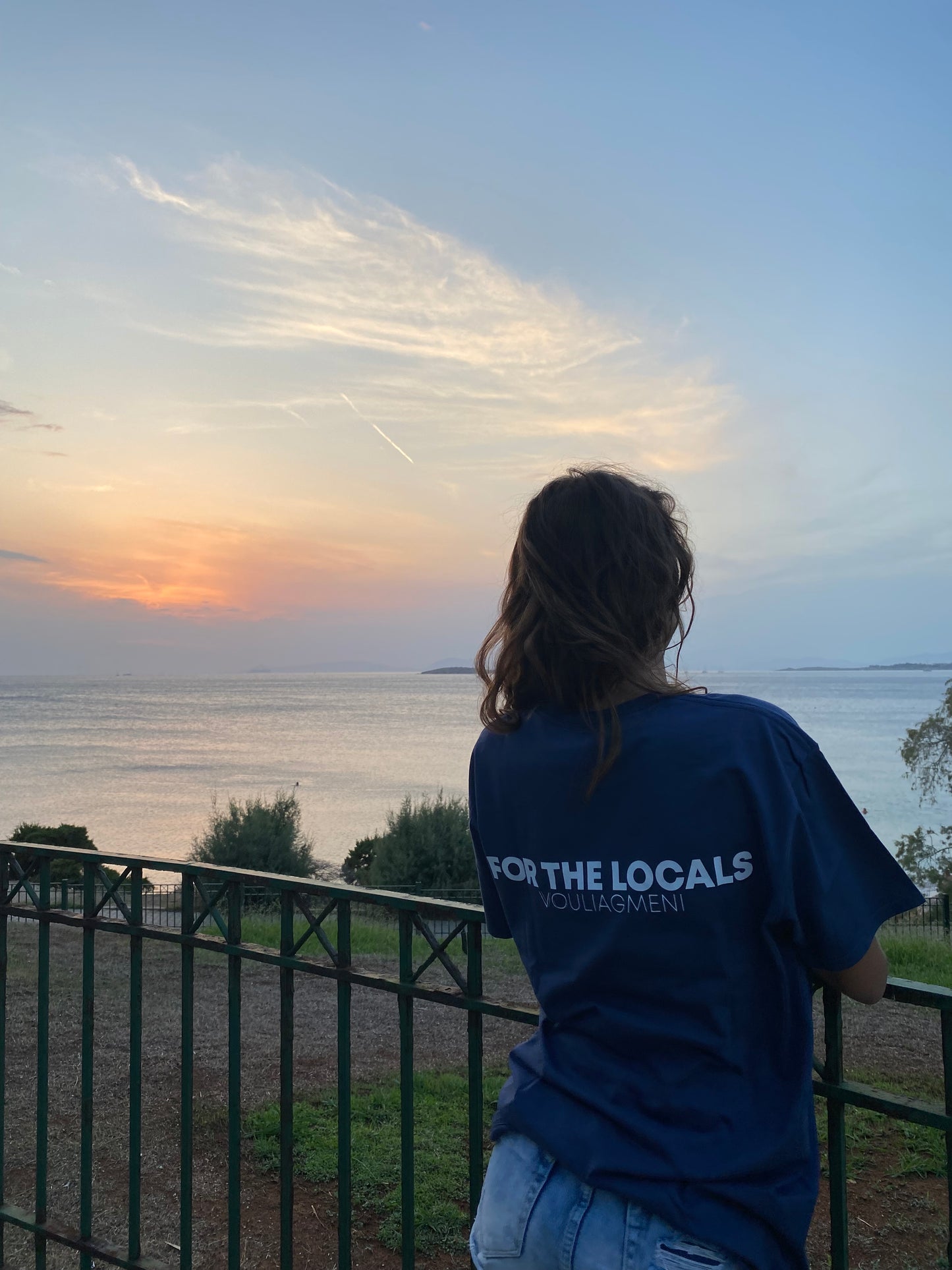 Vouliagmeni Tee (Blue)