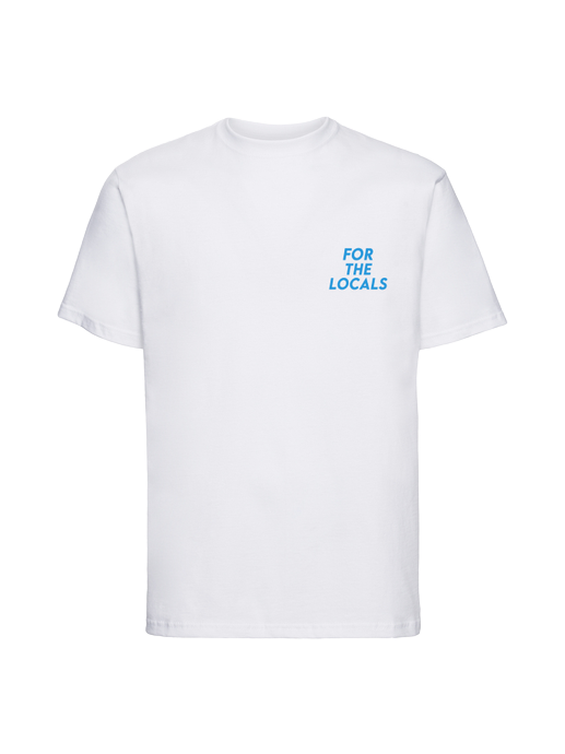 WAVES oversized tee (white)