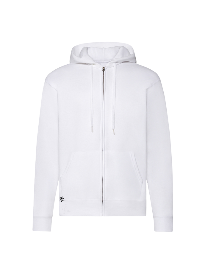 Vouliagmeni Zip-Up (White)